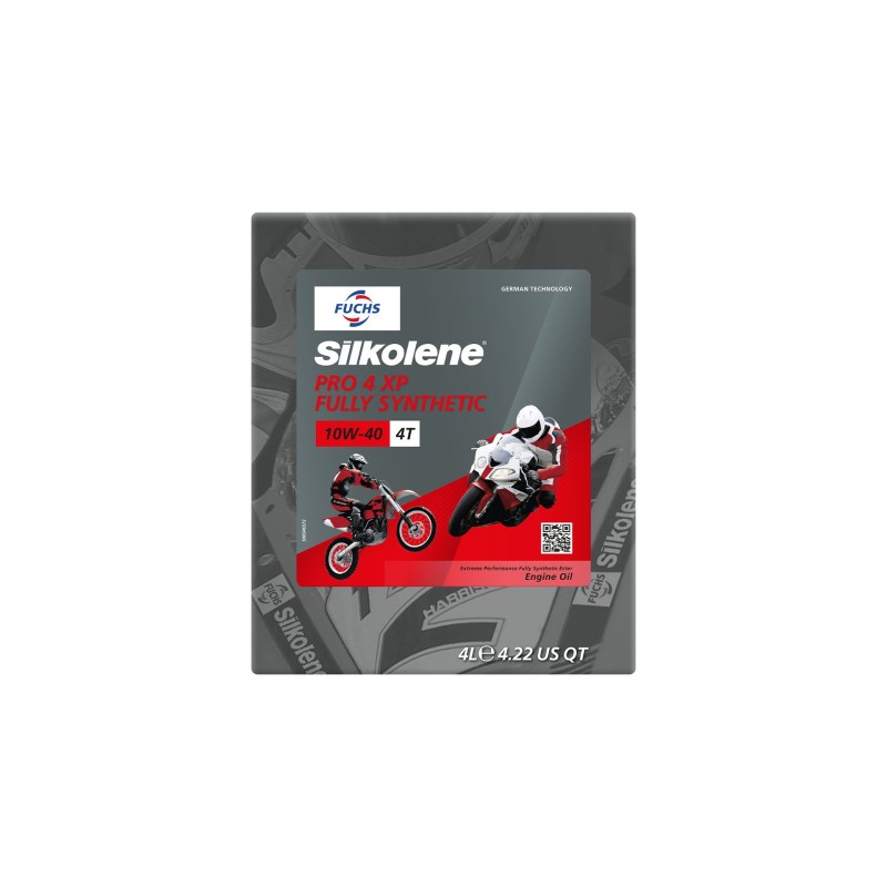 SILKOLENE FUCHS Olej Silnikowy 100% Syntetyczny Ester PRO 4 XP 10W40 4L