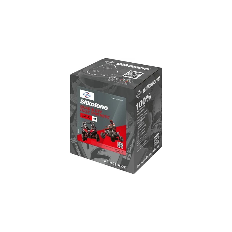 SILKOLENE FUCHS OLEJ SILNIKOWY QUAD UTV 4T 5W-40 4L (CUB) - Olej silnikowy do quadów i UTV
