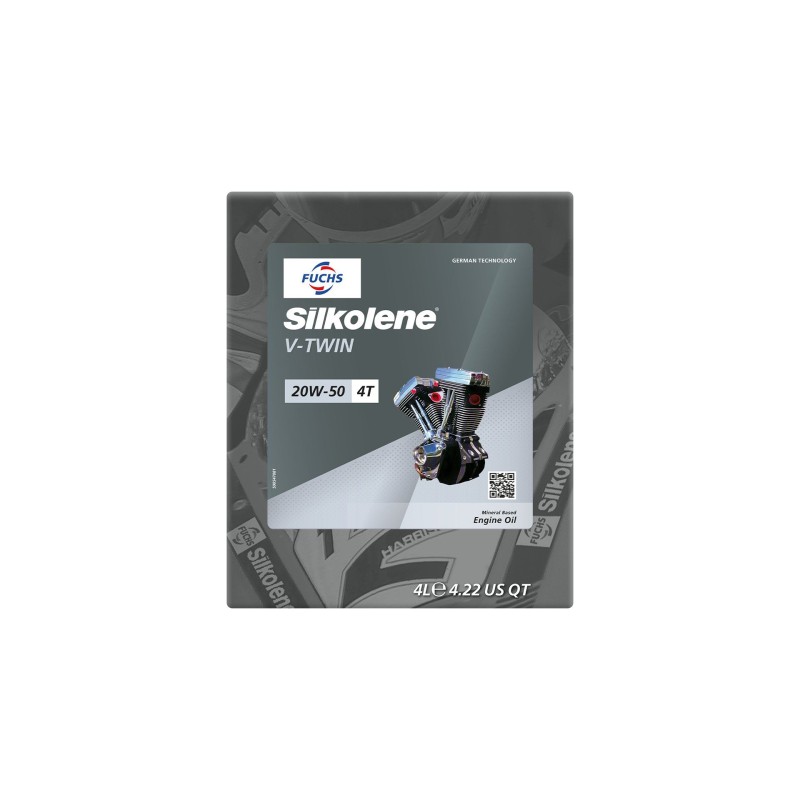 SILKOLENE FUCHS OLEJ SILNIKOWY MINERALNY V-TWIN 20W-50 4L (CUB)