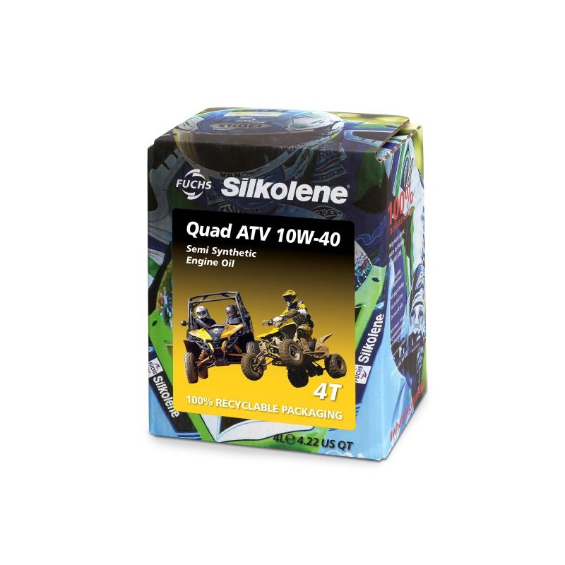 SILKOLENE FUCHS OLEJ SILNIKOWY PÓŁSYNTETYCZNY QUAD ATV 4T 10W-40 4L (CUB)