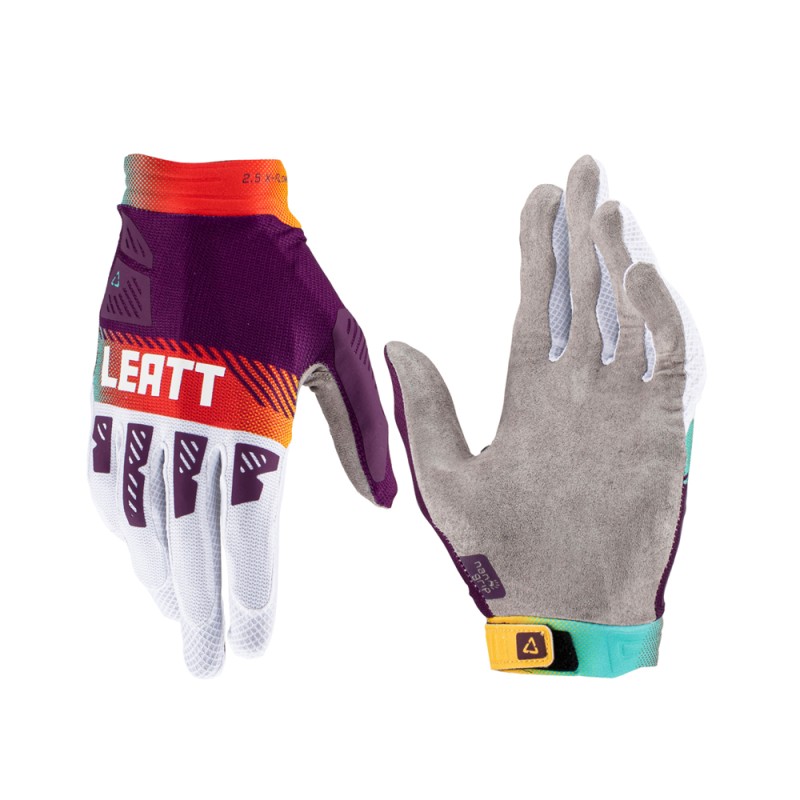 LEATT RĘKAWICE MOTO 2.5 X-FLOW GLOVE INDIGO - Rozmiar L