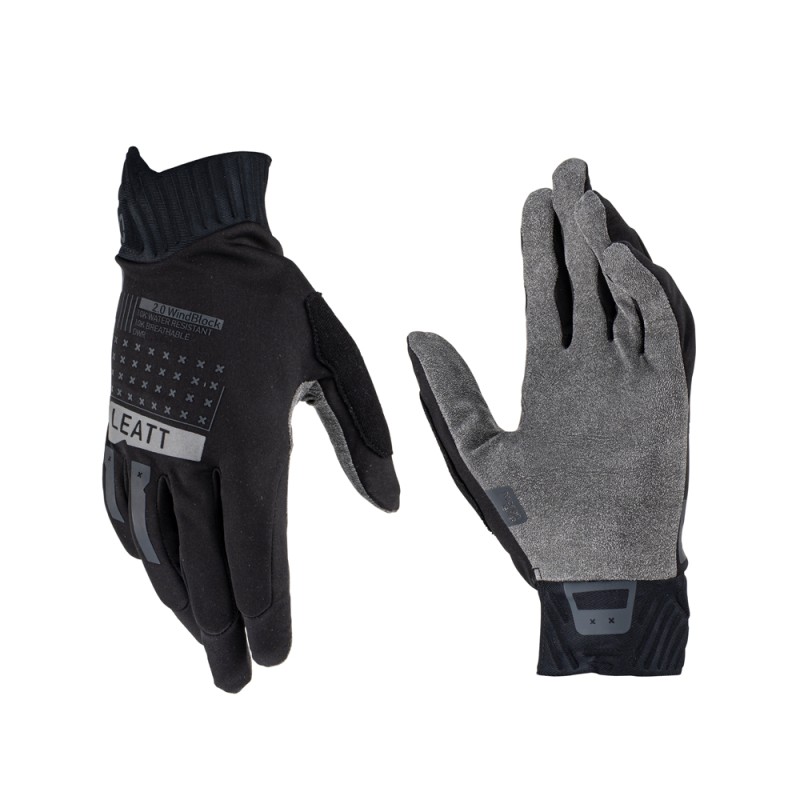 Rękawice rowerowe MTB 2.0 Leatt Windblock Glove Black - Rozmiar XL