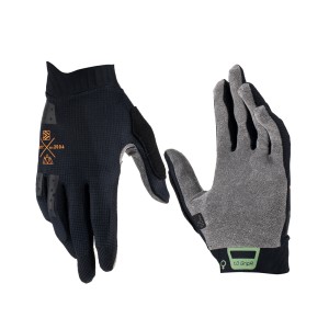 Rękawice rowerowe damskie Leatt MTB 1.0 GripR Glove Stealth czarne rozmiar S