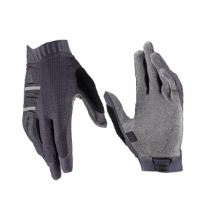 LEATT RĘKAWICE ROWEROWE (DZIECIĘCE) MTB 1.0 GRIPR GLOVE JUNIOR STEALTH GRAFITOWE ROZMIAR L