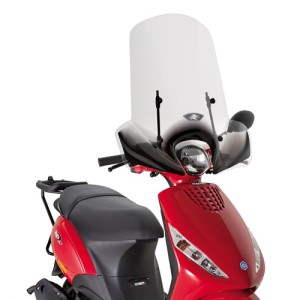 Szyba Kappa do Kymco Like 50/125/200i '09-'16 52x66,6 cm Przezroczysta