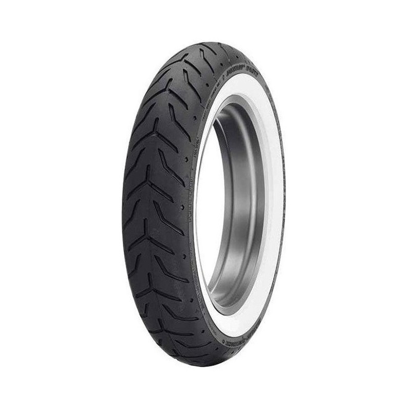 Dunlop Opona 130/90B16 D408 67H TL Przód WWW Biały Bok Harley-Davidson