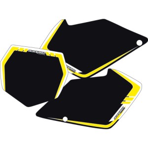 Tło pod numery startowe Suzuki RMZ 450 '08-'09 - wyprzedaż, kolor czarny