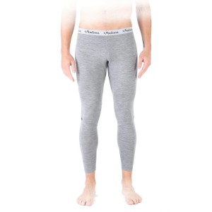 WOOLONA PATCH Bielizna Termoaktywna Męska (Spodnie) Szary XL