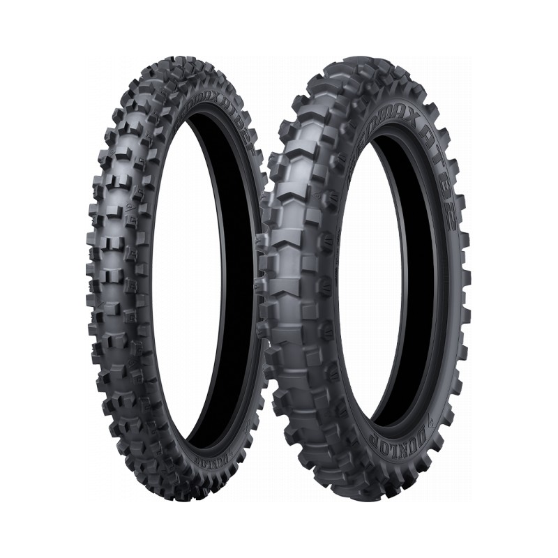 DUNLOP OPONA 80/100-21 GEOMAX AT82 51M TT PRZÓD