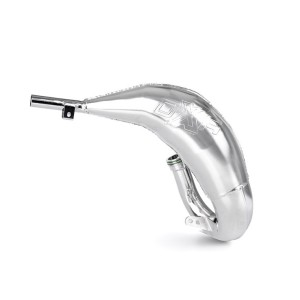 OXA FACTORY 2025/08 DYFUZOR (TUBA REZONANSOWA) FRONT EXHAUST PIPE CHROME X8 Yamaha YZ 125 \'22-\'25