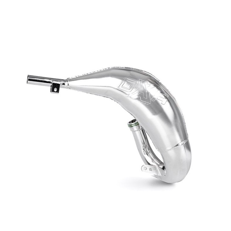 OXA FACTORY 2025/08 DYFUZOR (TUBA REZONANSOWA) FRONT EXHAUST PIPE CHROME X8 Yamaha YZ 125 \'22-\'25