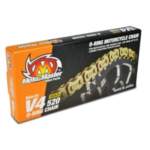 Łańcuch napędowy MOTO-MASTER V4-520G O-RING Gold Chain - 120 ogniw