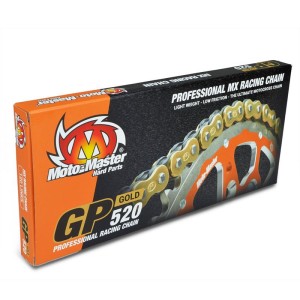 Łańcuch napędowy MOTO-MASTER GP-520G MX Professional Motocross Racing Chain - Złoty