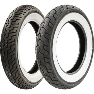 Opona Dunlop MU85B16 D402 77H TL WWW Biały Bok Harley-Davidson Tył