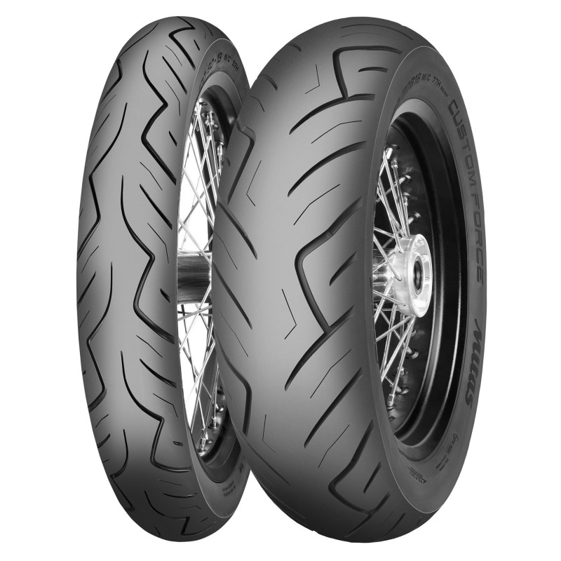 MITAS OPONA 130/90B16 (MT90B16) CUSTOM FORCE 73H TL TYŁ DOT 46/2024 (593382)