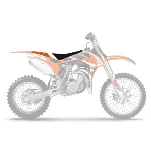 Pokrowiec na siedzenie KTM SX 85 '13-'17 Dream 4 kolor czarny pomarańczowy biały