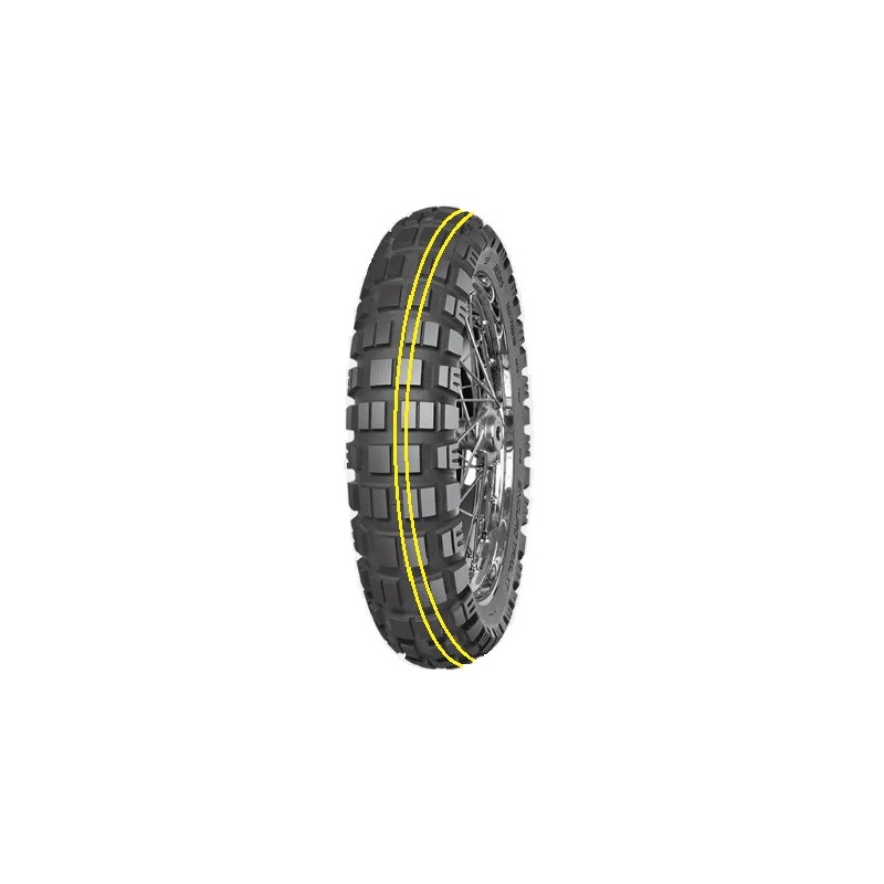 mitas opona 140/80b18 enduro trail xt dakar 70t tl/tt m+s (podwójny żółty pasek) dot 02-03/2025 (zamiennik:70000511)