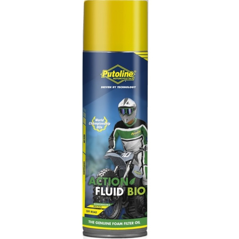 PUTOLINE ACTION FLUID BIO SPRAY AIR FILTER OIL 600ML - ŁYN DO FILTRÓW POWIETRZA