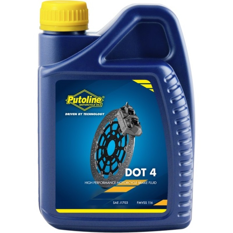 PUTOLINE PŁYN HAMULCOWY DOT 4 BRAKE FLUID 1L - Sklep motoryzacyjny