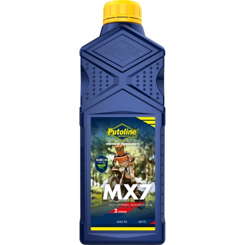 PUTOLINE 2T OLEJ DO MIESZANKI 100% SYNTETYK MX 7 1L - Oryginalny olej do silników 2-taktowych