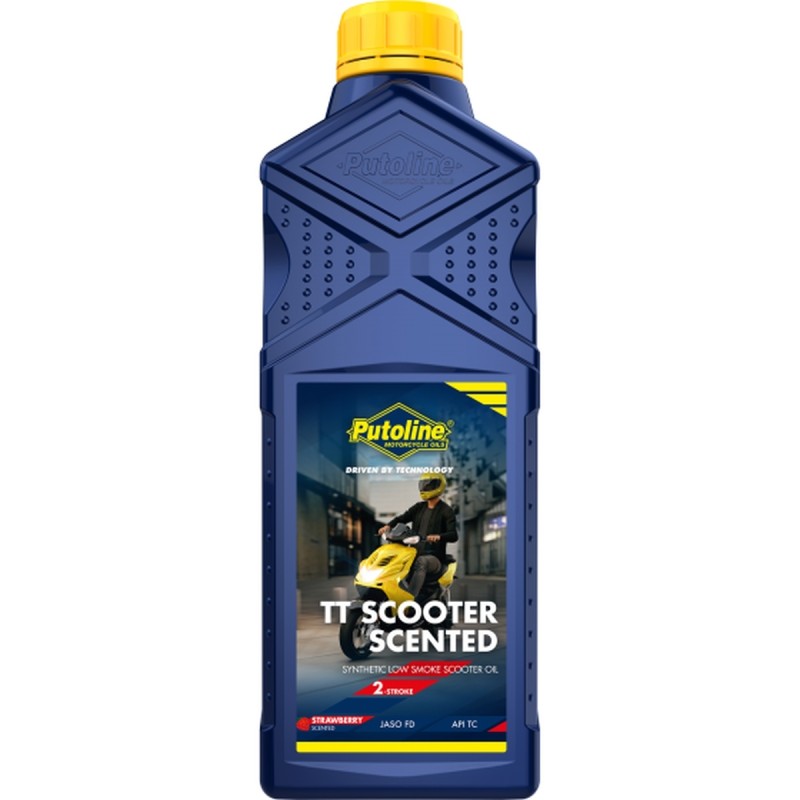 PUTOLINE 2T Olej do Mieszanki TT Scooter Scented 1L (Truskawka) - Kup Teraz!