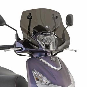 KAPPA 2025/07 SZYBA SYM HD 300 '19-'24, SYMPHONY 125 '20-'24, PIAGGIO MEDLEY 125 / 150 / S '20-'24, 19 X 44 CM PRZYCIEMNIO