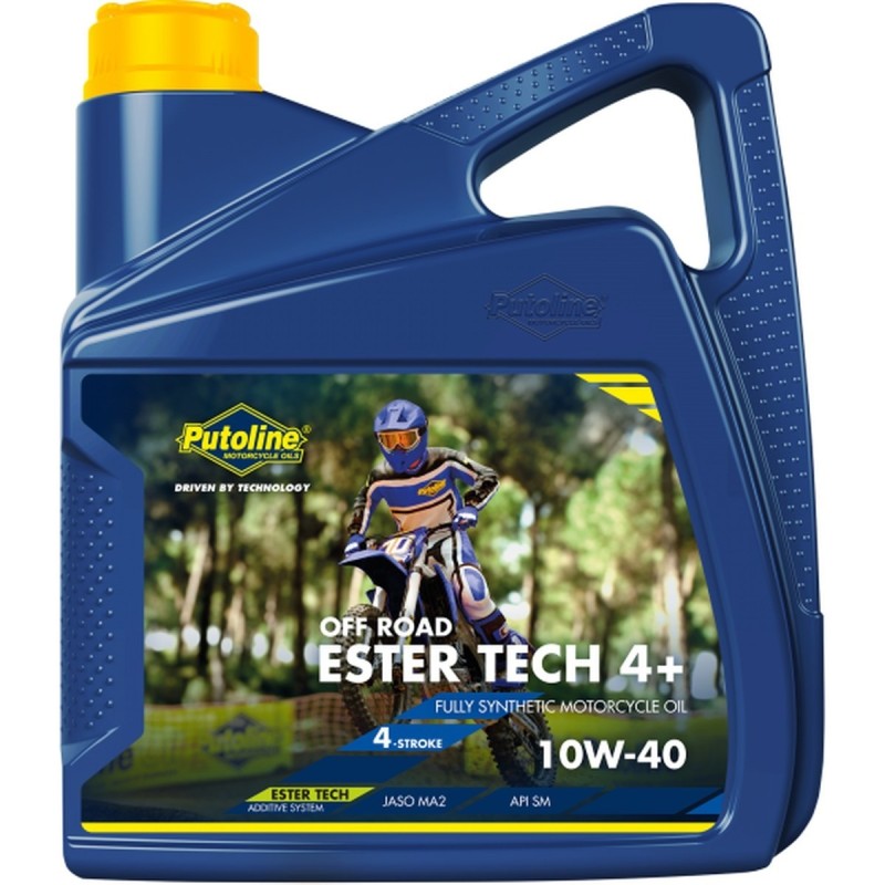 PUTOLINE Olej Silnikowy 4T Ester Tech Off Road 4+ 10W40 4L (AKC)