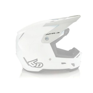 6D HELMETS REPLACEMENT VISOR - DASZEK DO KASKU ATR-3 SOLID WHITE