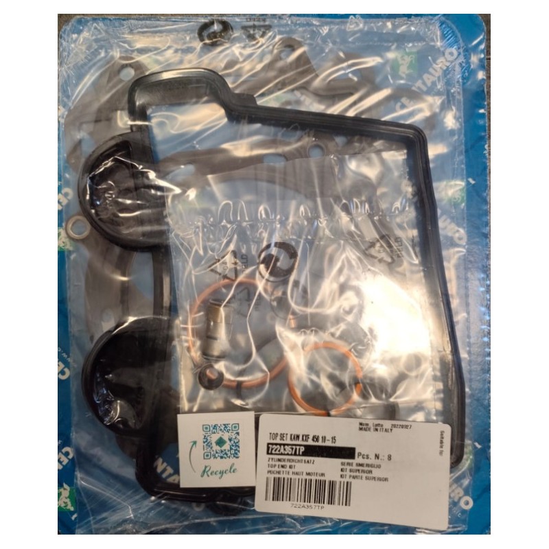 Uszczelki top-end Kawasaki KXF 450 '10-'15 z uszczelką pokrywy zaworowej