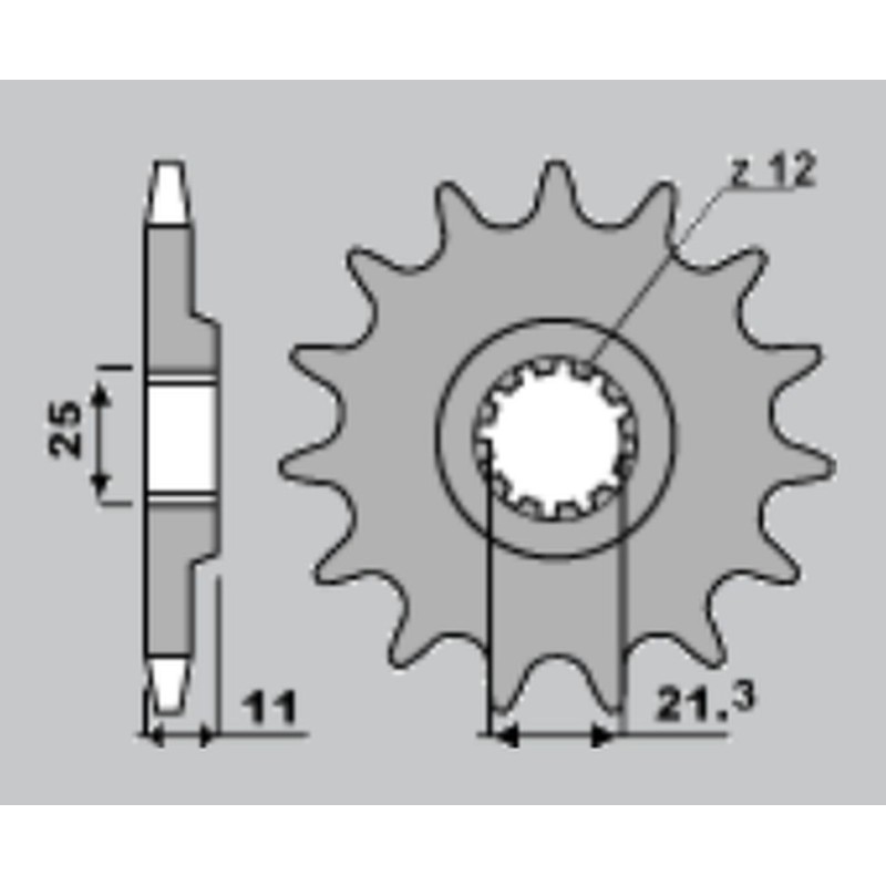 JR WYPRZEDAŻ ZĘBATKA PRZEDNIA 727 15 (82415JT) HUQVARNA TE/TC (JTF824.15)
