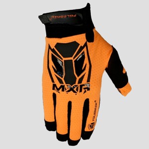 POLEDNIK PREMIUM RĘKAWICE / RĘKAWICZKI CROSS MODEL HORNET (HRNT) MXR KOLOR POMARAŃCZOWY ROZMIAR L