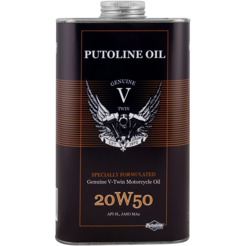 PUTOLINE Olej Silnikowy 4T Genuine V-Twin 20W-50 1L - Kup Teraz!