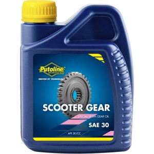 PUTOLINE OLEJ PRZEKŁADNIOWY SCOOTER GEAR OIL 30 500ML (AKC) - najlepszy olej do skutera