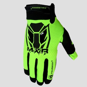 POLEDNIK PREMIUM RĘKAWICE / RĘKAWICZKI CROSS MODEL HORNET (HRNT) MXR KOLOR ŻÓŁTY FLUO ROZMIAR S