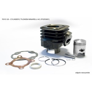 Cylinder żeliwny z tłokiem Minarelli AC (40mm) poziomy