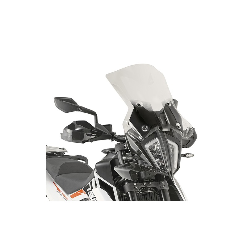 Szyba Kappa do KTM 390 Adventure 20-24, 790 Adventure/R 19-20, 890 Adventure 21-22 45x47 cm Przezroczysta