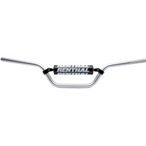 renthal kierownica 7/8 cala (22mm) atv handlebar race bar silver kolor srebrny z gąbką