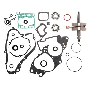 HOT RODS ZESTAW NAPRAWCZY DOŁU SILNIKA SUZUKI RM 85 '02-'24 - wał korbowy, łożyska, uszczelniacze, uszczelki