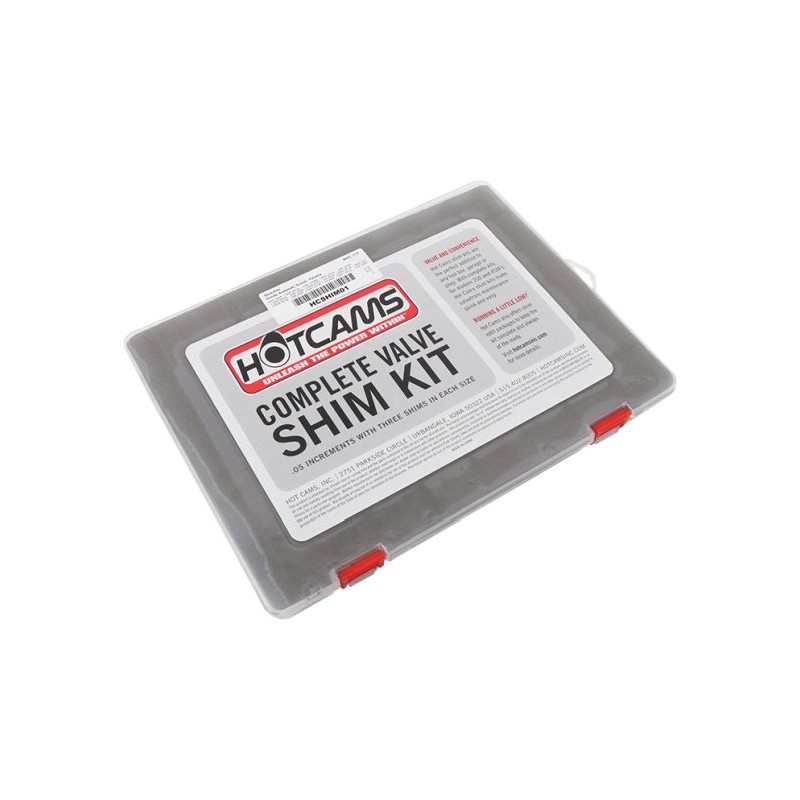 Płytki zaworowe Hot Cams 7.48mm od 1.20 do 3.50 - zestaw 3 sztuki