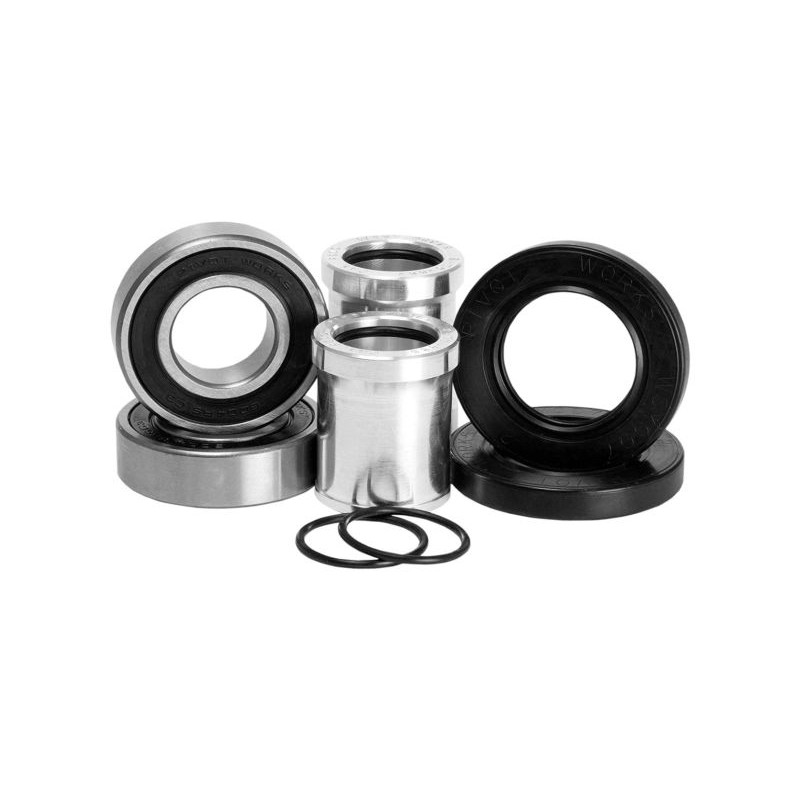 Zestaw łożysk z tulejkami wodoszczelnymi do kół przednich Yamaha YZ125 99-01, YZ250 99-01, YZ250F 01, YZ400F 98-99