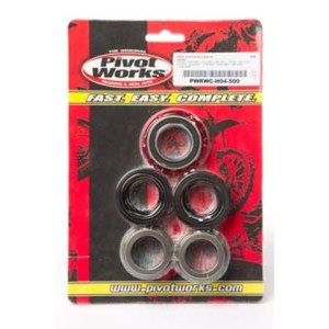 Zestaw łożysk z tulejkami wodoszczelnymi do kół tylnego Honda CRF 25R 04-08/ CR 125R 02-07/ CRF 450R 02-08