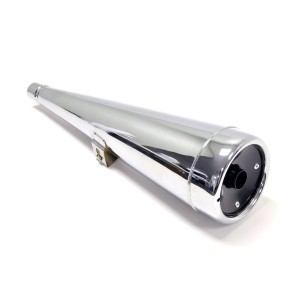 EMGO 2025/02 KOŃCÓWKA WYDECHU / TŁUMIK CHROMOWANY HONDA CX 500 '78-'79 LEWY