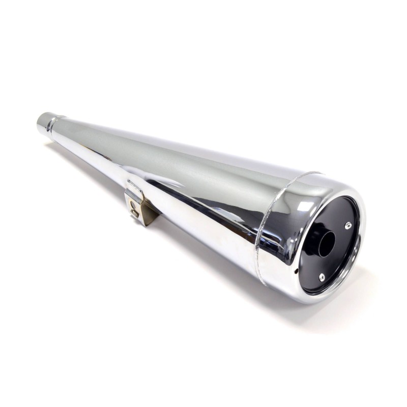 EMGO 2025/02 KOŃCÓWKA WYDECHU / TŁUMIK CHROMOWANY HONDA CX 500 '78-'79 LEWY