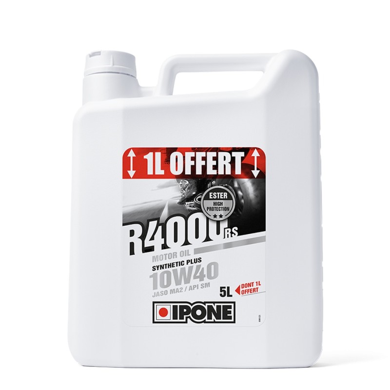 IPONE R4000 RS 10W40 OLEJ SILNIKOWY SEMISYNTETYK 5L - PROMOCJA 4+1