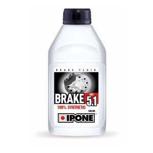 Płyn hamulcowy IPONE Brake Fluid DOT 5.1 500ml - 100% syntetyk