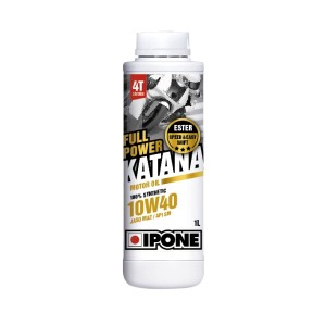 IPONE FULL POWER KATANA 10W40 OLEJ SILNIKOWY 100 % SYNTETYK 1L (ESTER, MA2) (AKC) (15) ZASTĘPOWANY PRZEZ 801021
