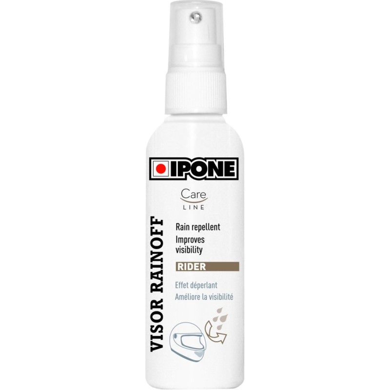 IPONE VISOR RAINOFF 100ML - Spray wytrącający wodę do mycia szybek kasku