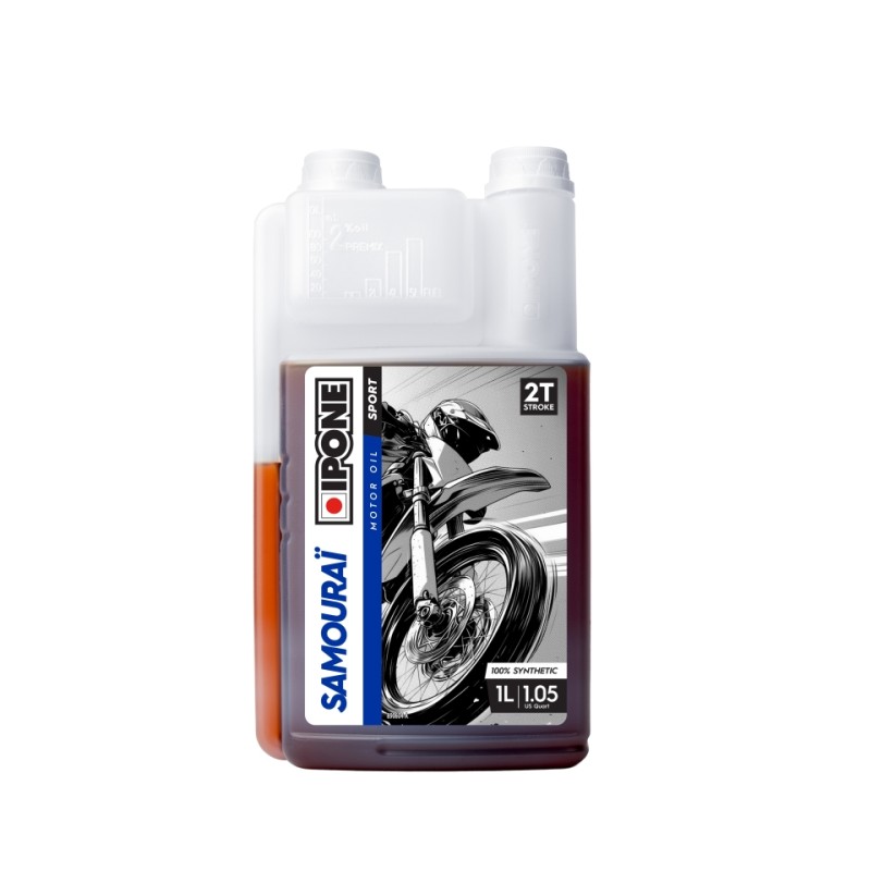 IPONE SAMOURAI 2T OLEJ DO MIESZANKI 100% SYNTETYK 1L ESTER (AKC) (15) ZASTĘPUJE 800089