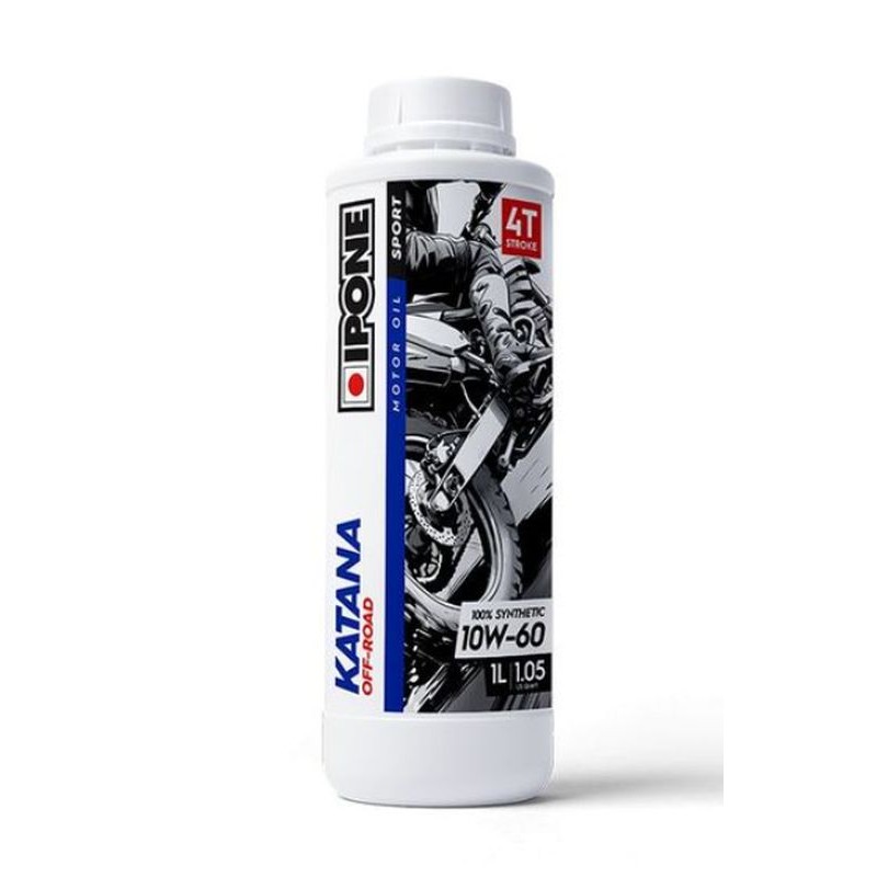 IPONE KATANA OFF ROAD 10W60 Olej Silnikowy 100% Syntetyk 1L (Ester, MA2) (AKC) Zastępuje 800019