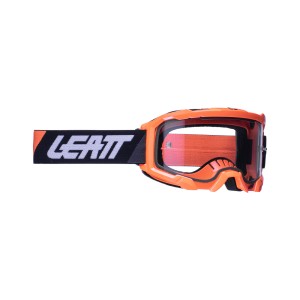 Okulary LEATT VELOCITY 4.5 Neon Orange Clear 83% - Pomarańczowy Fluorescencyjny